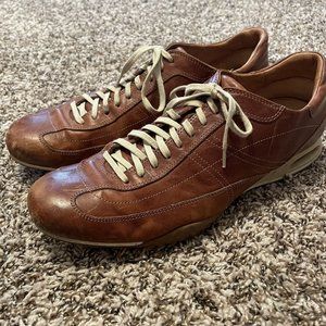 COLE HAAN SHOES SIZE 11M C05296 LEATHER COMFORT OXFORD BROWN MENS CASUAL